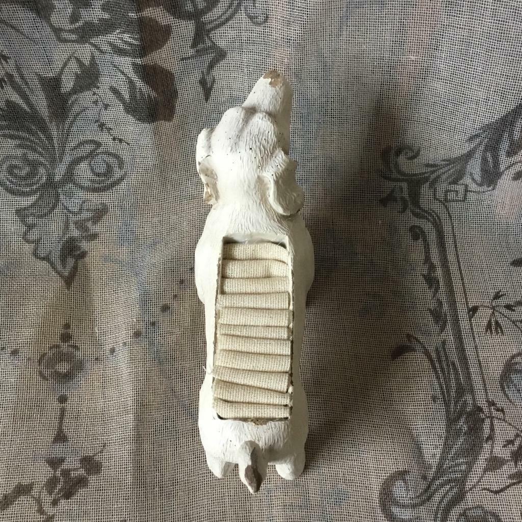 Shabby Chic Dachshund Ring Holder