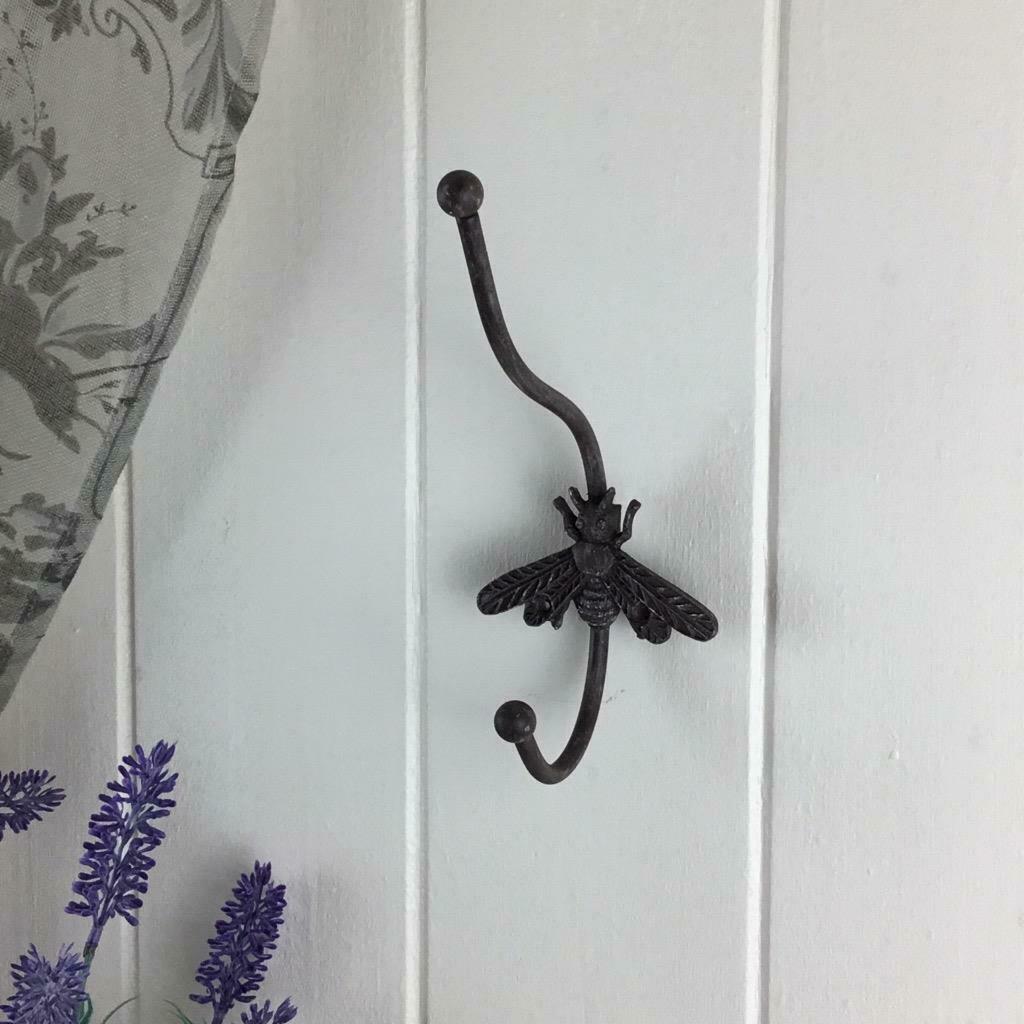 Antique Style Bee Large Double Hook