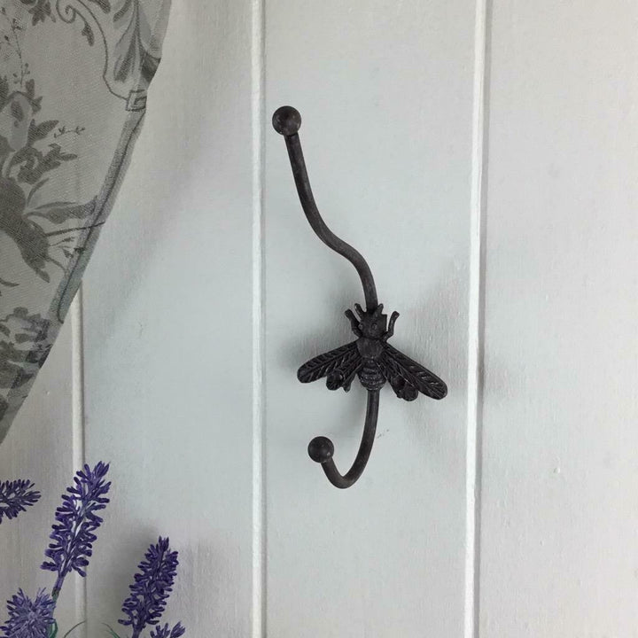 Antique Style Bee Large Double Hook
