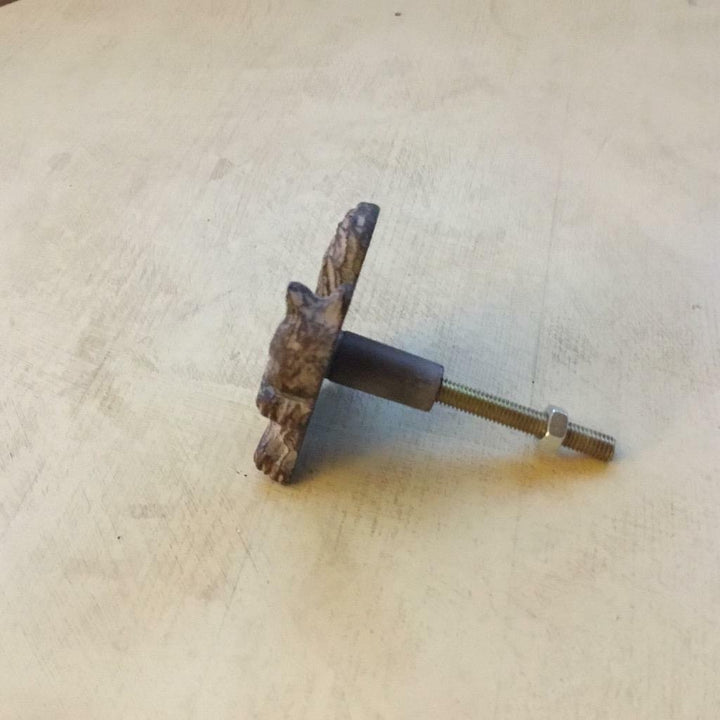 Country Squirrel Knob Drawer Door Knob