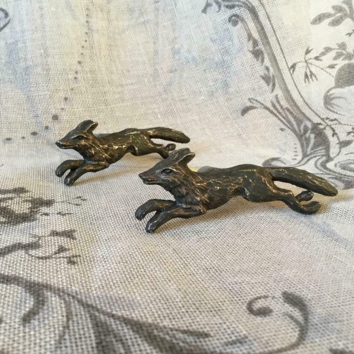 Running Fox Drawer Door Knob