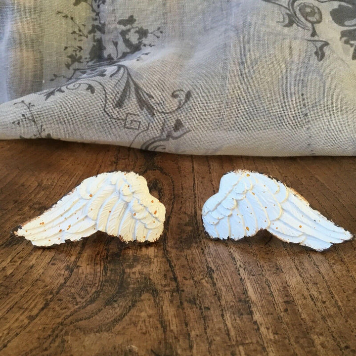 Set of 2 Angel Wing Handles for Doors and Drawers