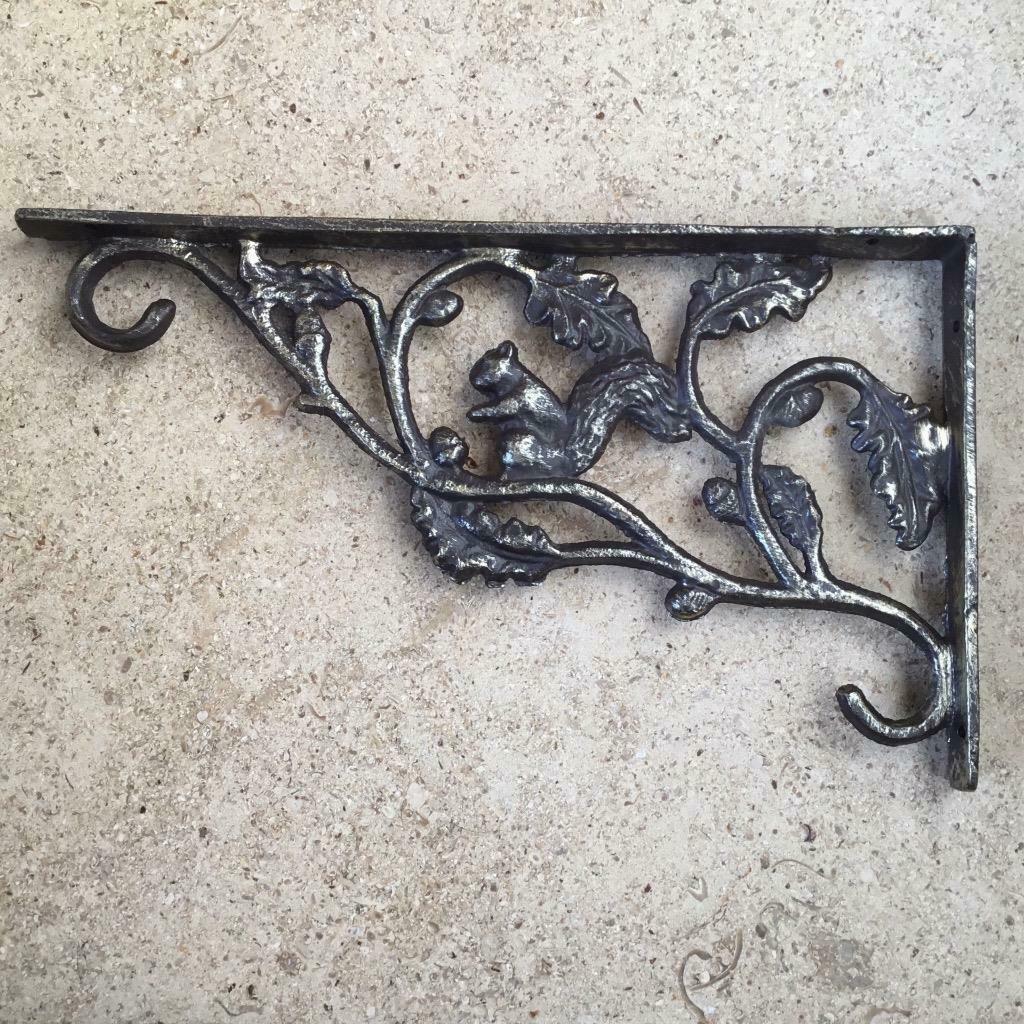 Squirrel Cast Iron Bracket