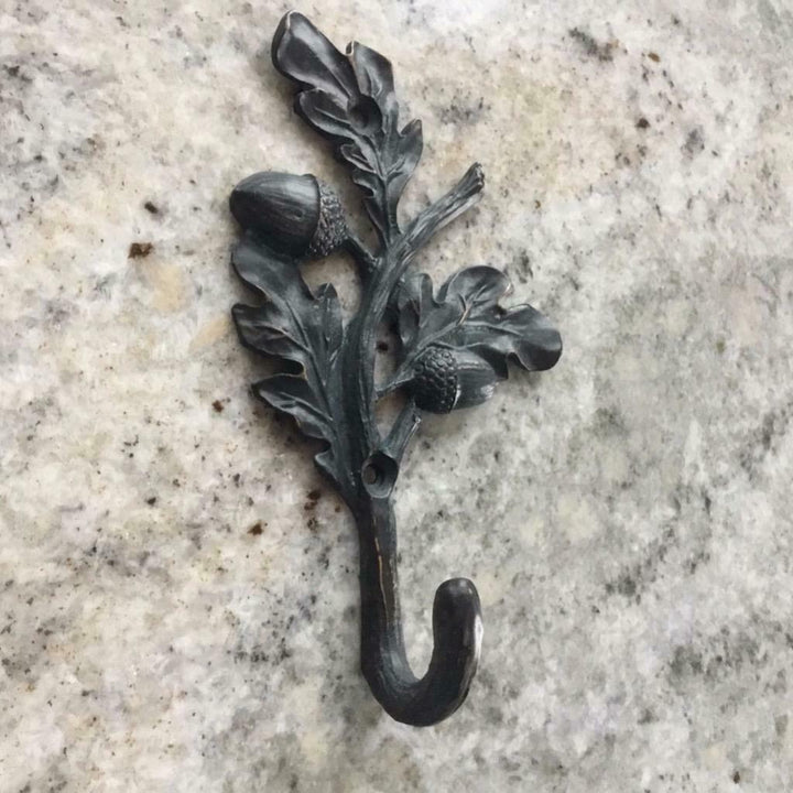 Oak Leaf & Acorns Wall Hook