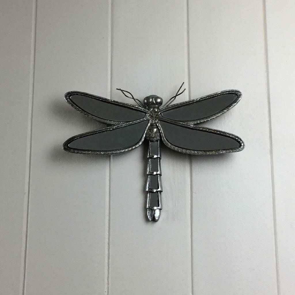 Ornate Dragonfly Decorative Mirror