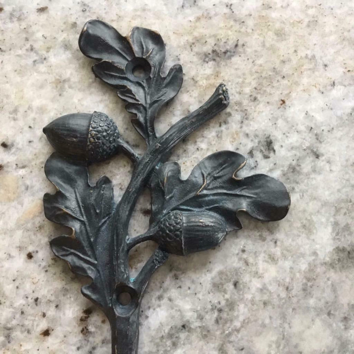 Oak Leaf & Acorns Wall Hook