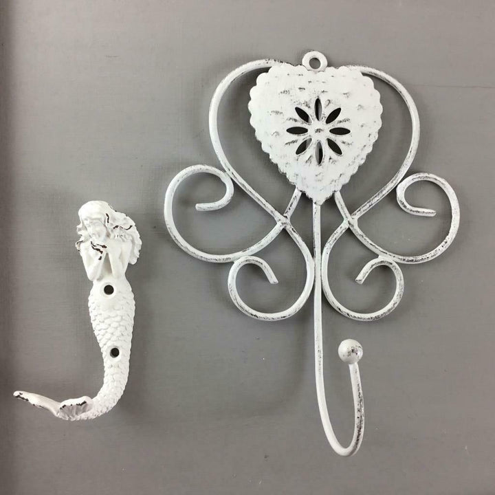 Cream Heart French Vintage Style Hook