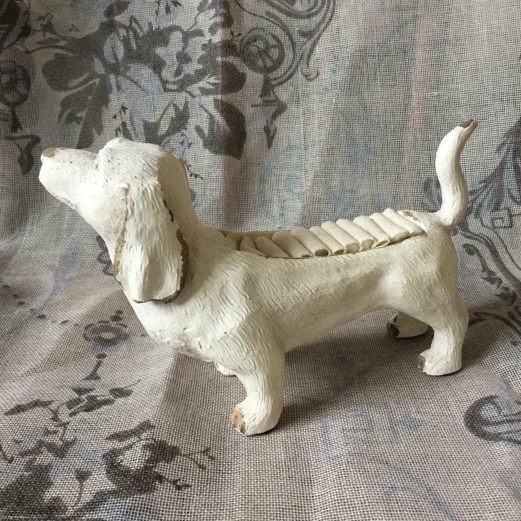 Shabby Chic Dachshund Ring Holder