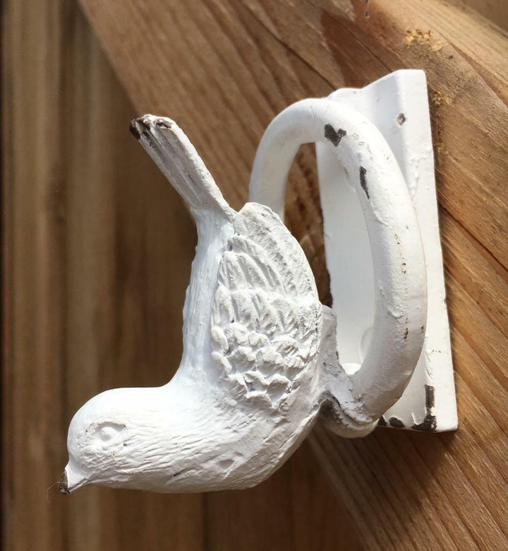 Ivory Bird Door Knocker | Cast Iron