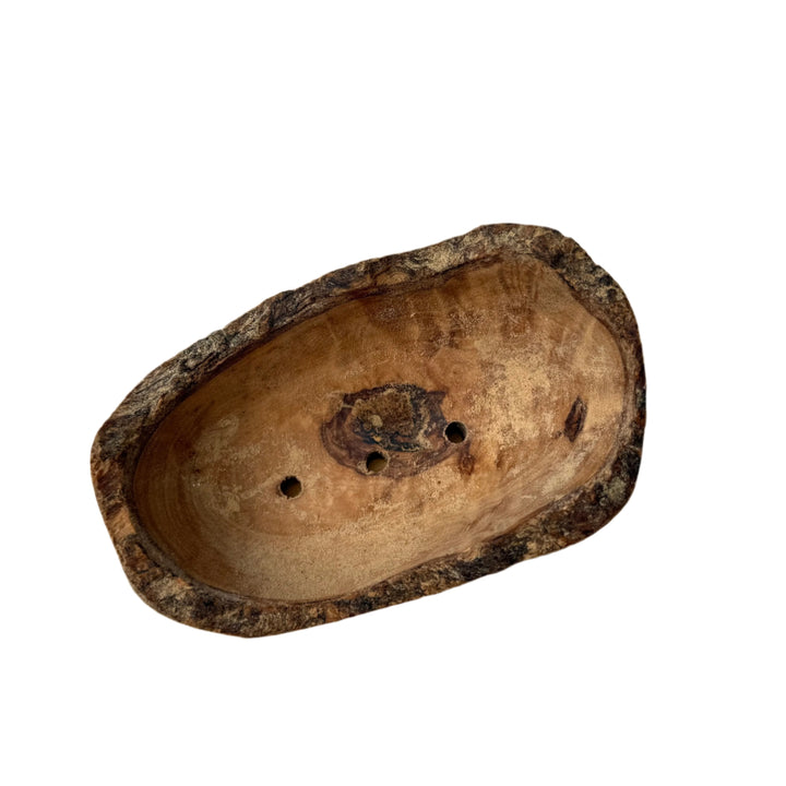 Olive Wood Soap Dish - Standard