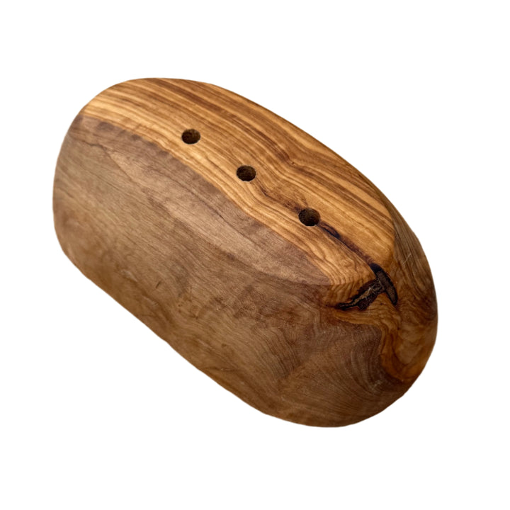 Olive Wood Soap Dish - Large