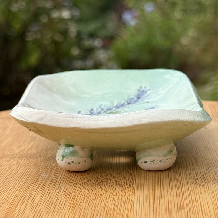 Earthenware Soap Dish by Maz Balaam