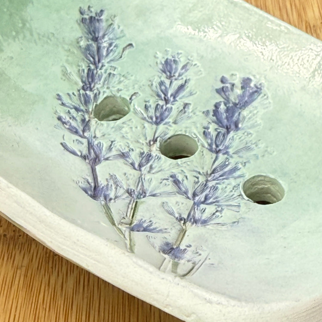 Earthenware Soap Dish by Maz Balaam