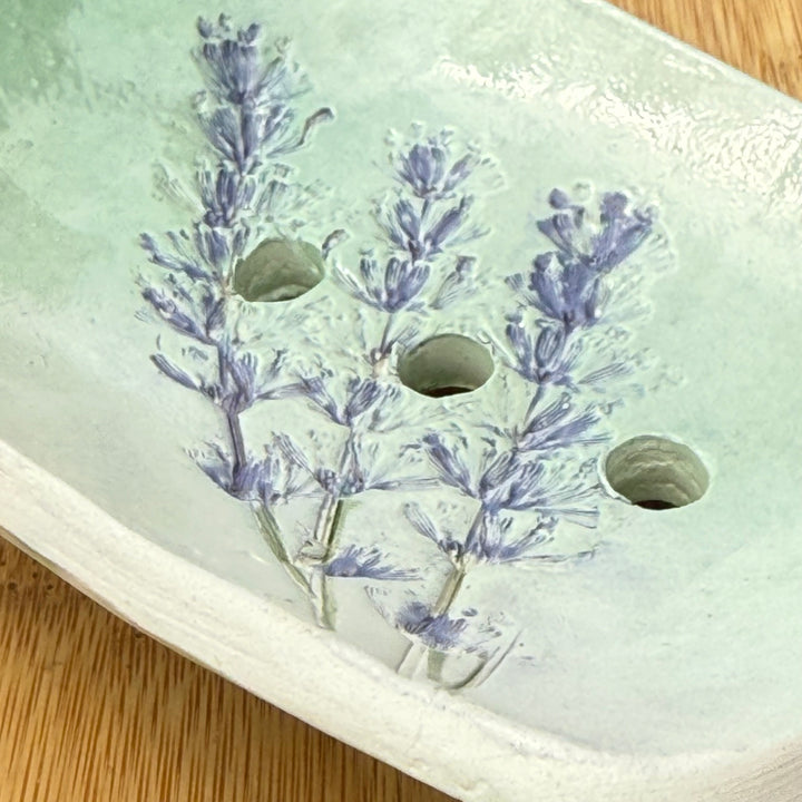 Earthenware Soap Dish by Maz Balaam