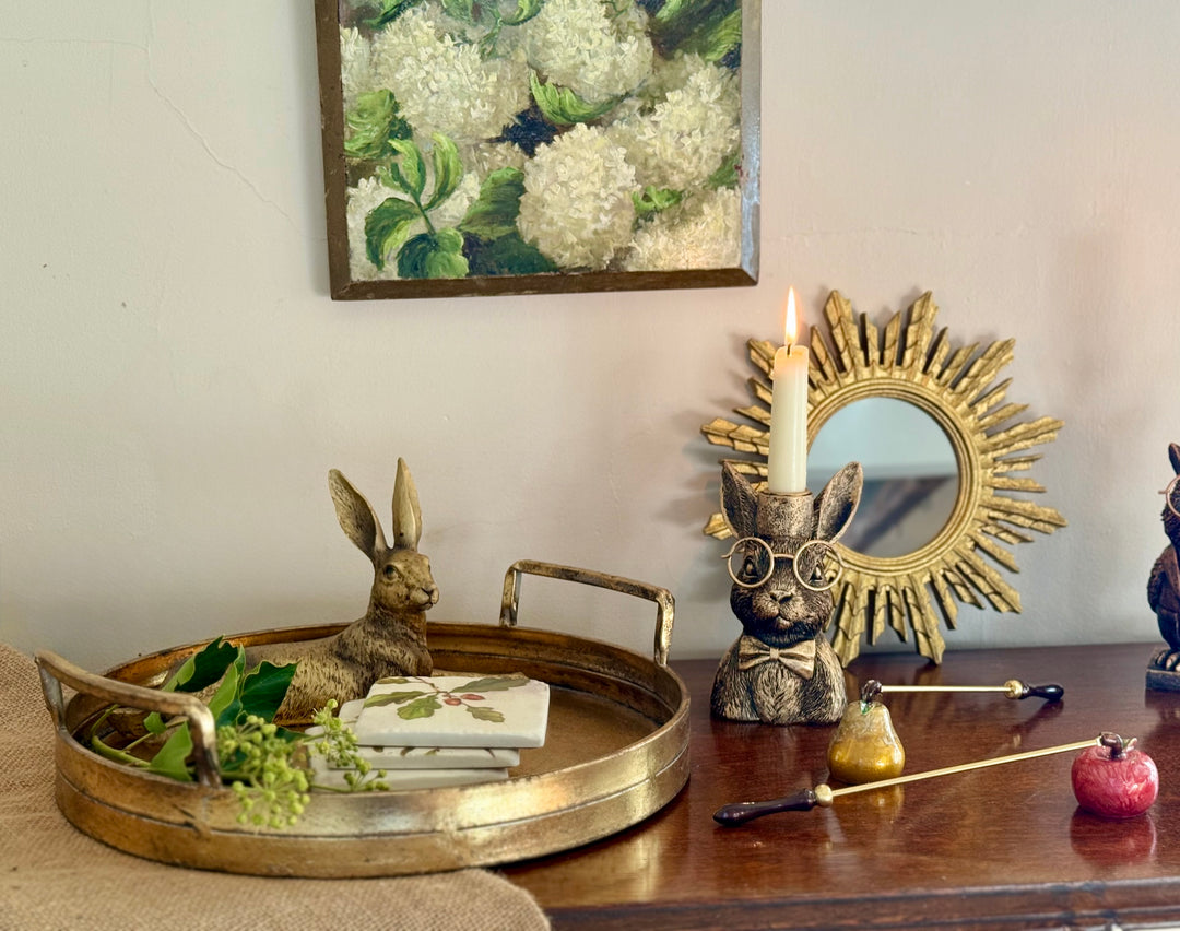 Professor Hare Candle Holder