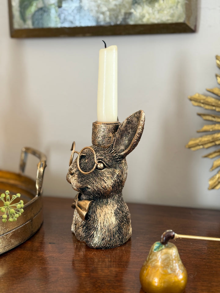 Professor Hare Candle Holder