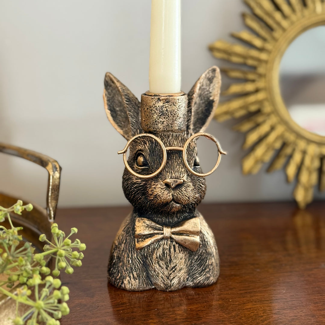 Professor Hare Candle Holder