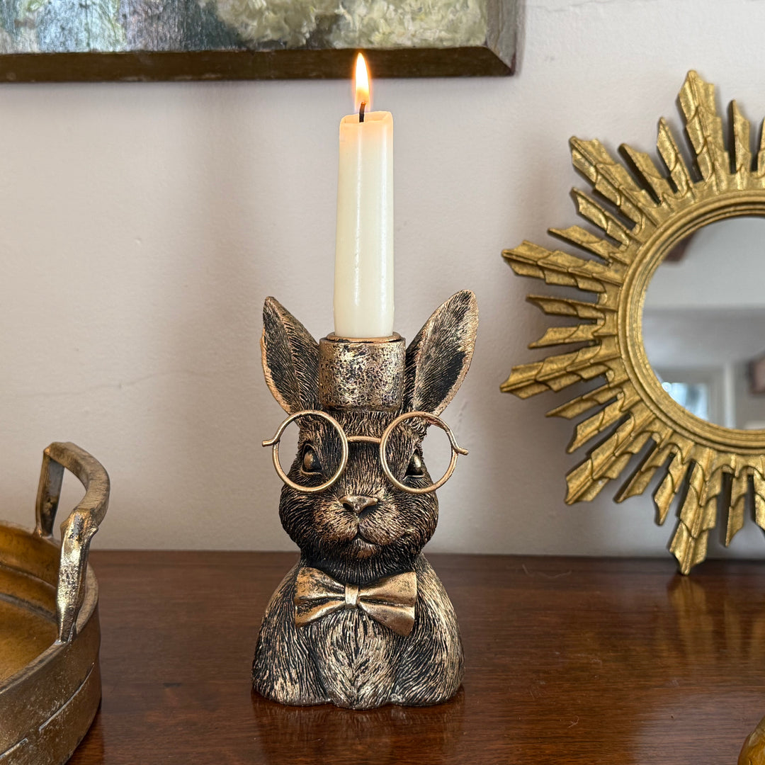 Professor Hare Candle Holder