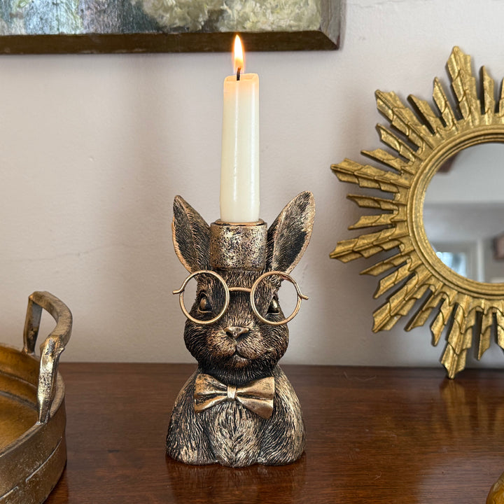 Professor Hare Candle Holder