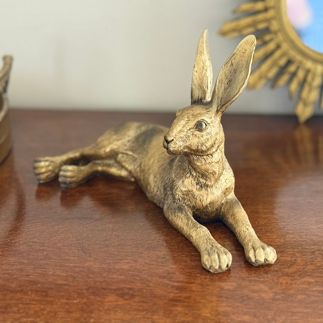 Golden Hare Ornament