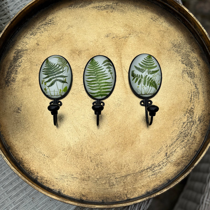 Fern Wall Hooks Set of 3