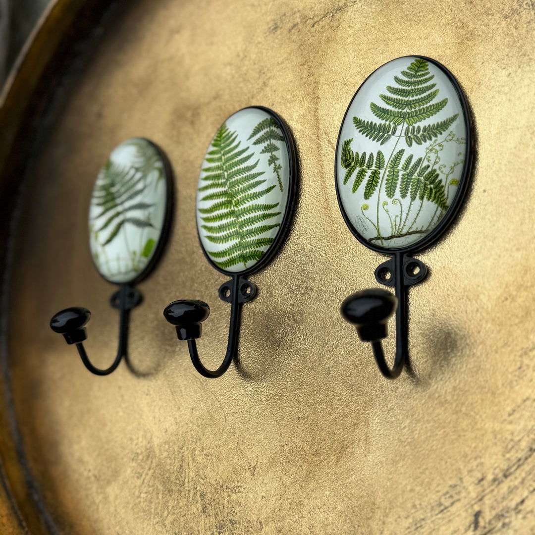 Fern Wall Hooks Set of 3