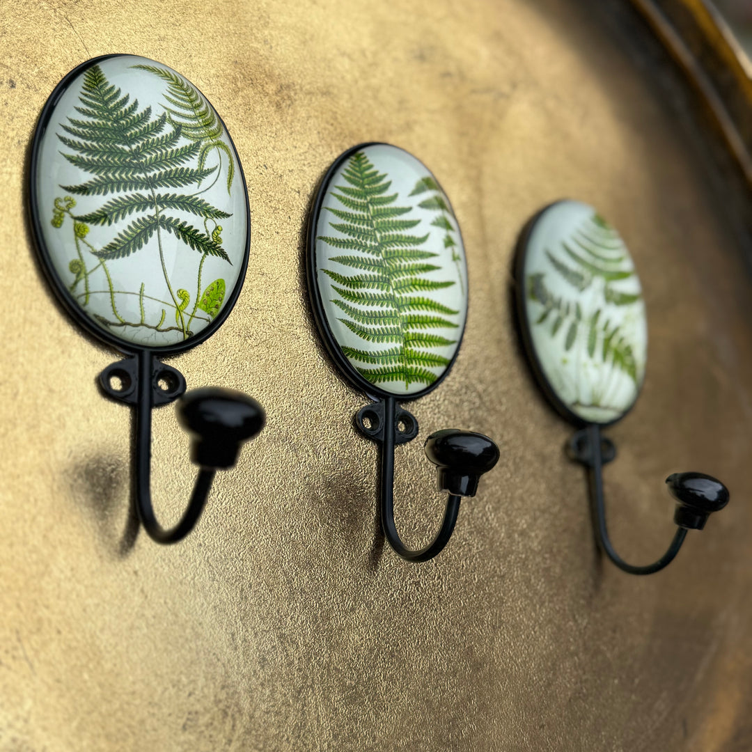 Fern Wall Hooks Set of 3