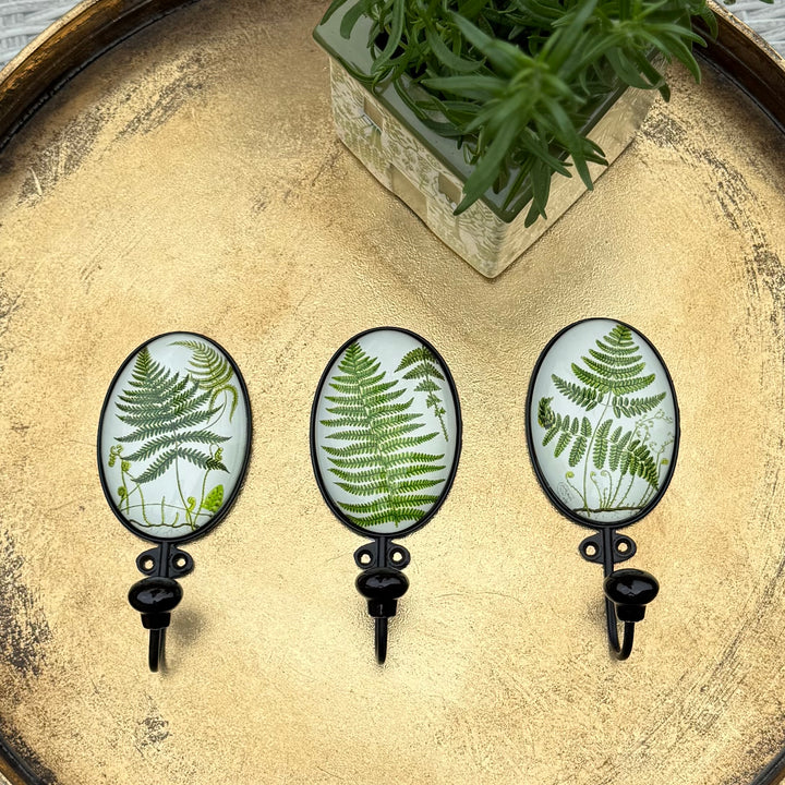 Fern Wall Hooks Set of 3