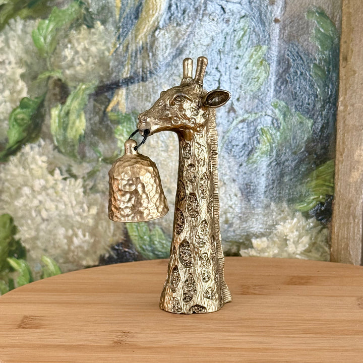 Golden Giraffe Candle Snuffer