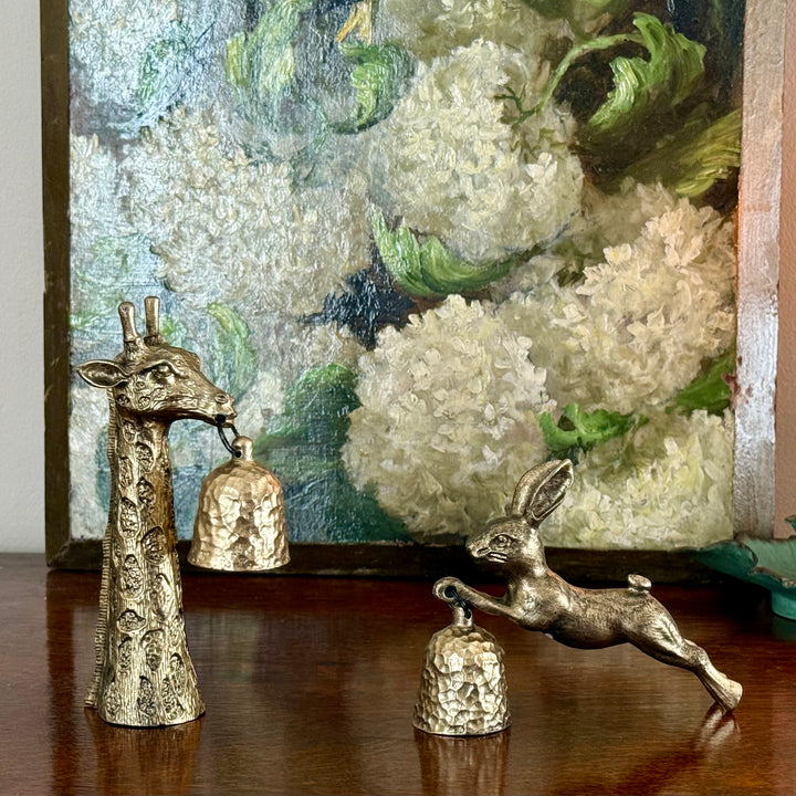 Golden Giraffe Candle Snuffer