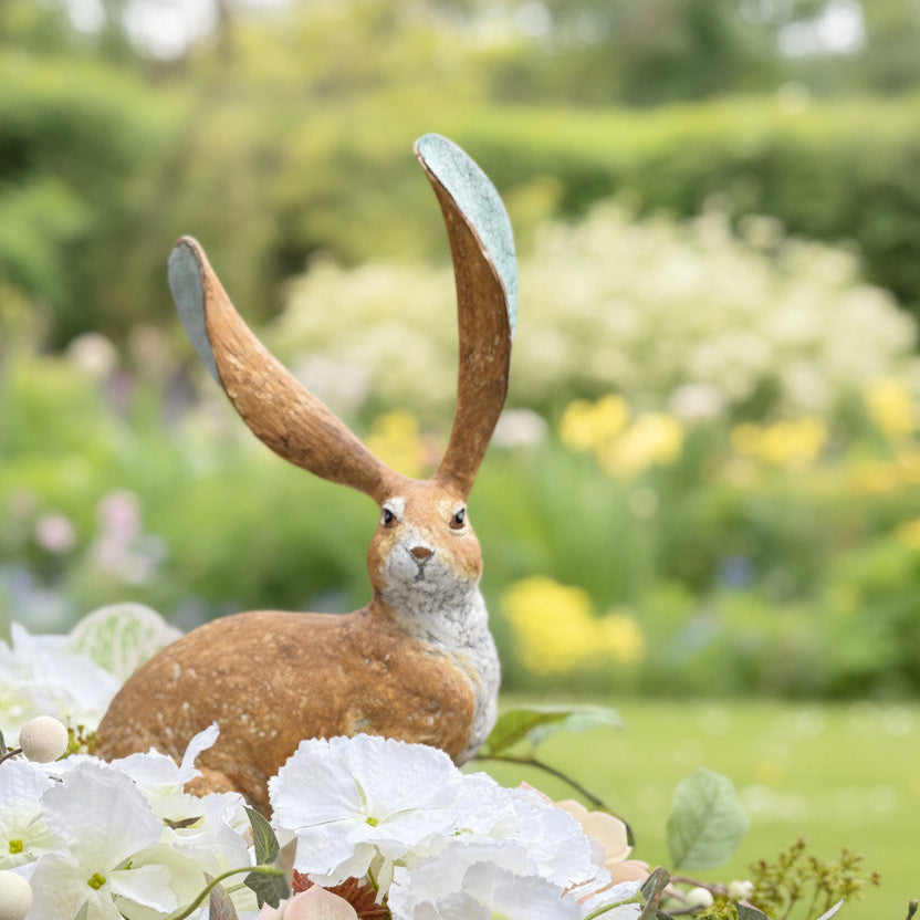 Rustic Wild Hare Ornament