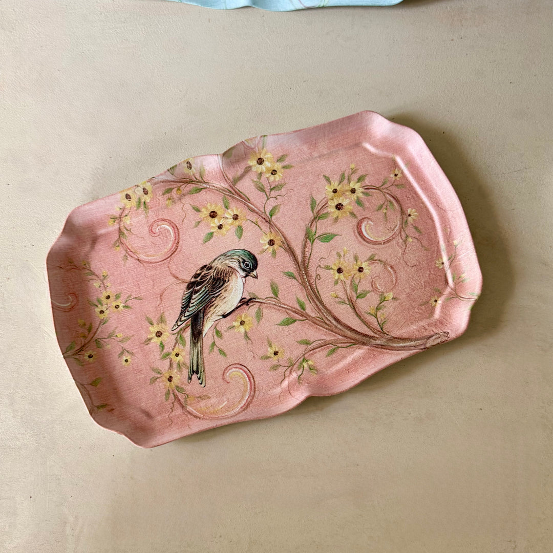 Woodland Birds Metal Trays