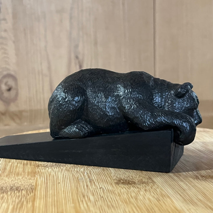 Sleepy Bear Doorstop