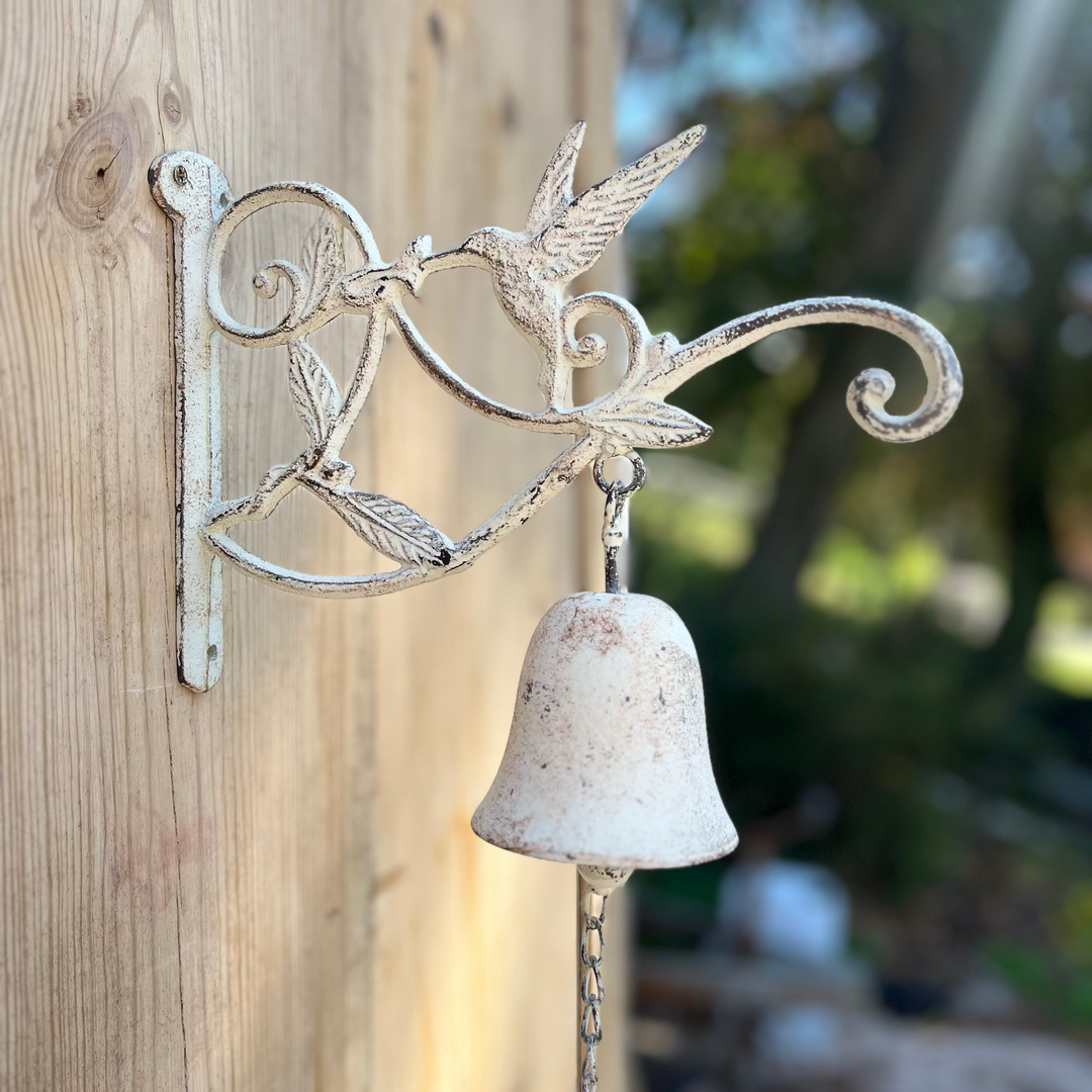 Hummingbird Cast Iron Door Bell