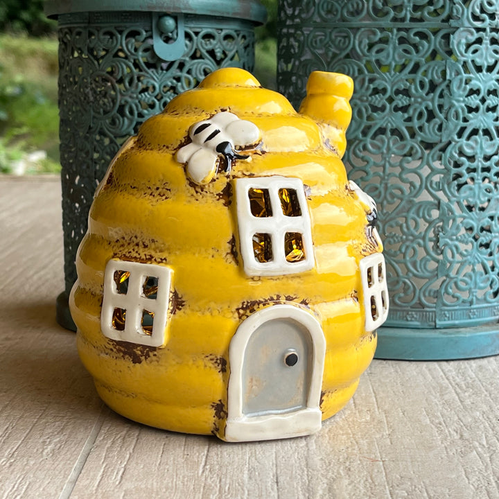 Bee House Candle Holder