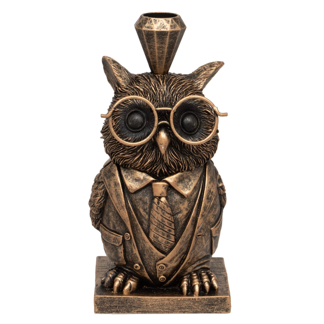 Professor Owl Candleholder