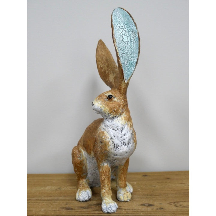 Rustic Wild Hare Ornament