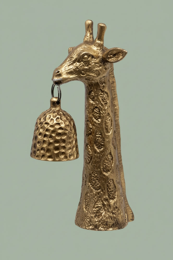 Golden Giraffe Candle Snuffer