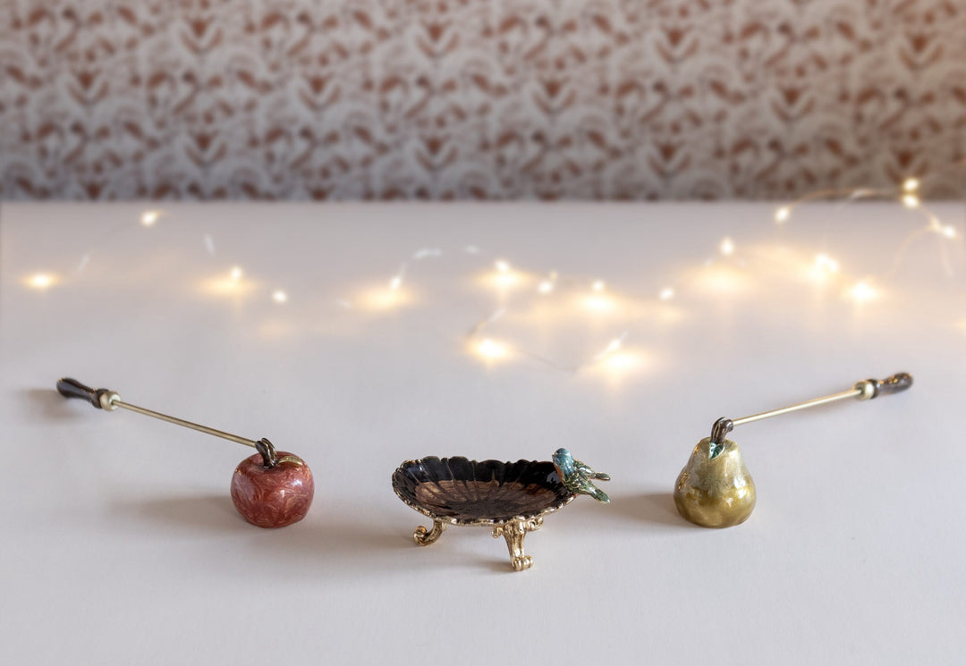 Golden Pear Candle Snuffer