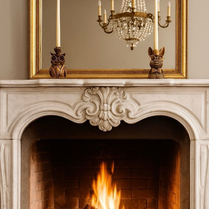 Professor Owl Candleholder