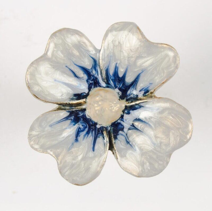 Forget Me Not Flower Knob