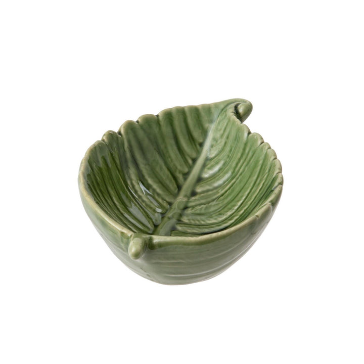 Green Fern Leaf Dish - Small
