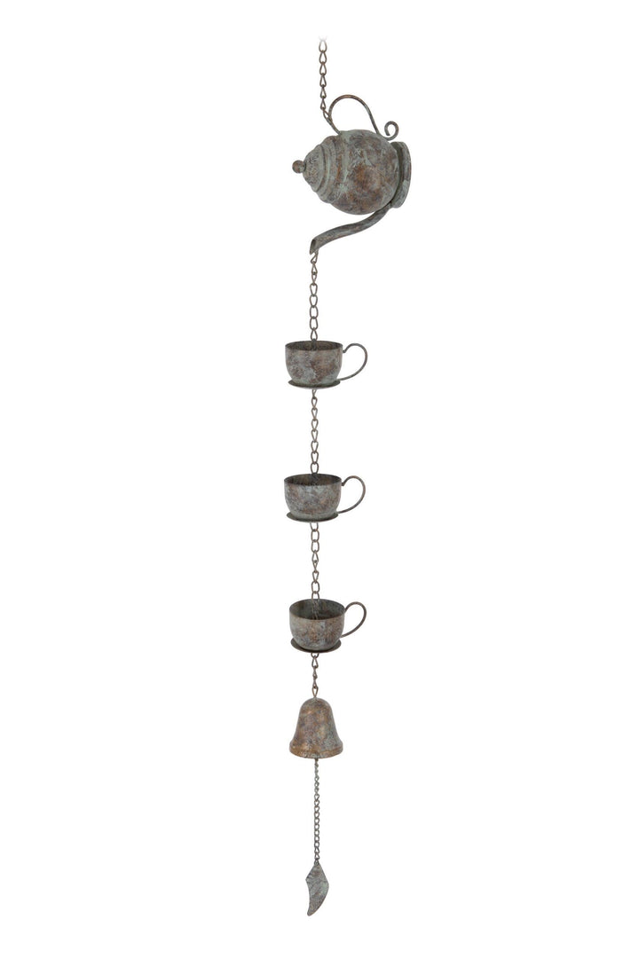 Tea Party Rain Chain