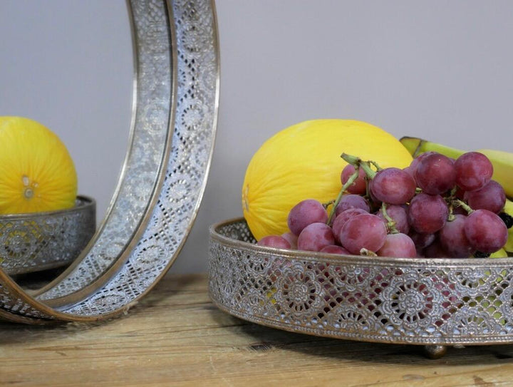 Ornate Mirror Trays