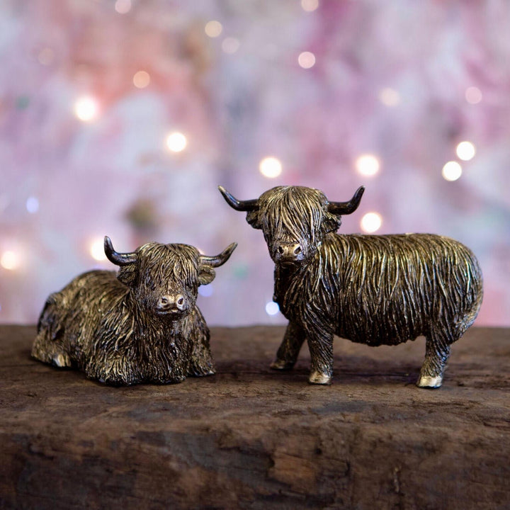 Bonnie Highland Cow Ornaments