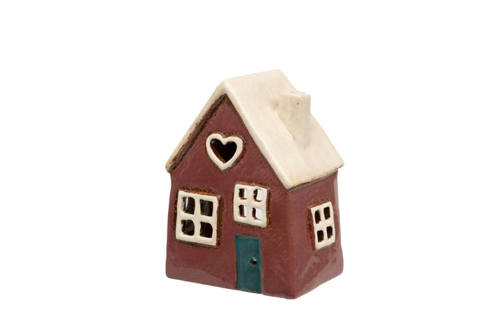 Cosy Cottage Ceramic Candleholder