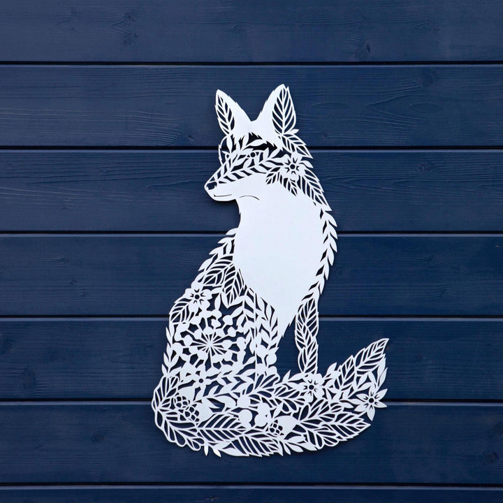 Floral Fox Wall Art