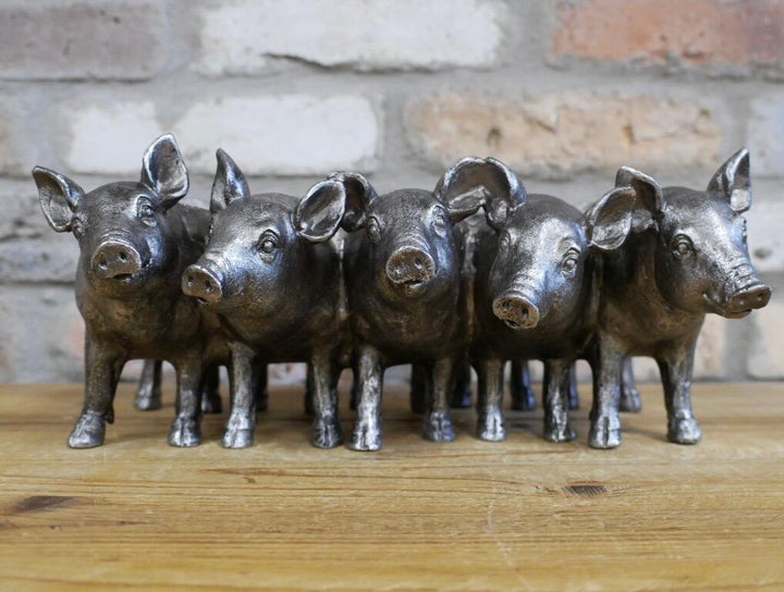 Silver Pigs Planter