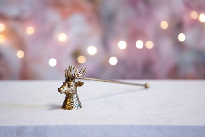 Golden Stag Candle Snuffer