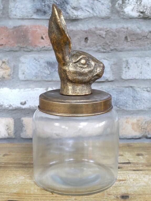 Golden Hare Large Storage Jar